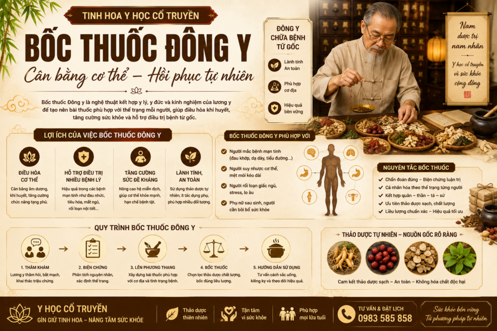 Bốc Thuốc Đông Y Là Gì?