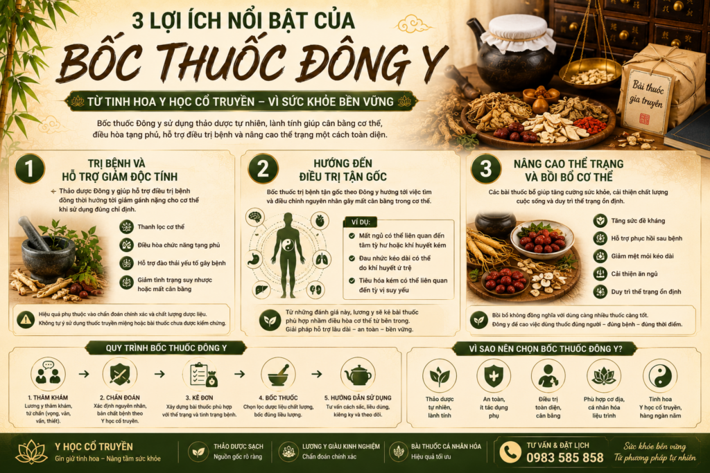 Bốc Thuốc Đông Y Là Gì?