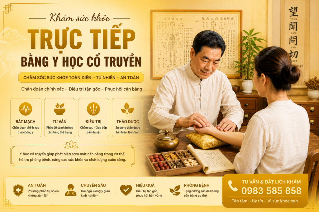 Khám sức khỏe bằng y học cổ truyền