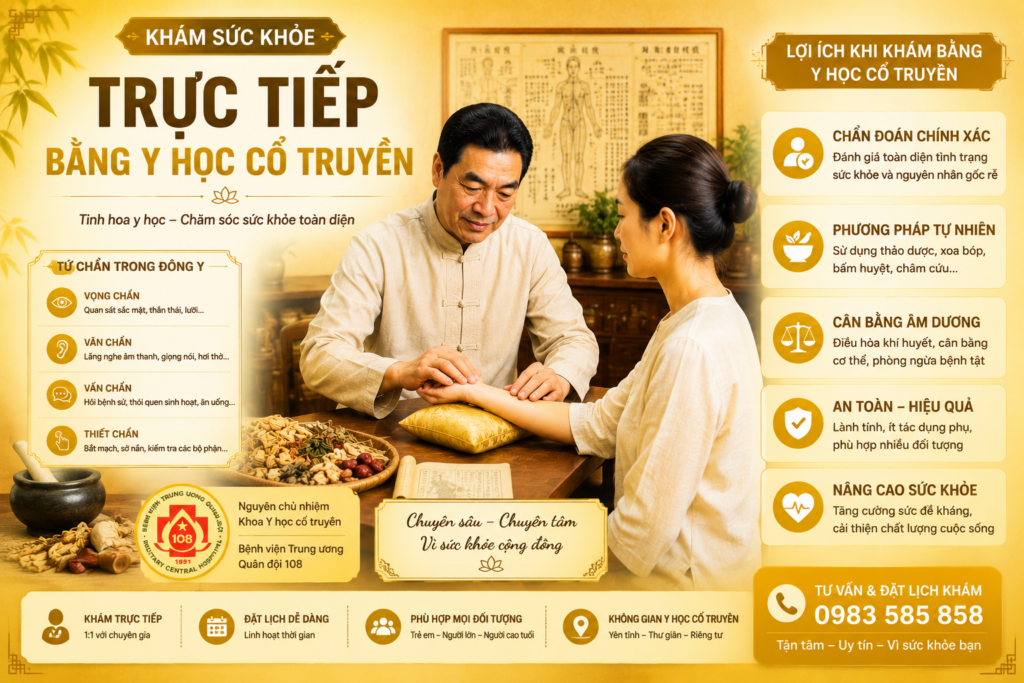 Khám sức khỏe bằng y học cổ truyền